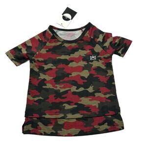 Boys Lil XO Kings Camo Shirt Size 3t